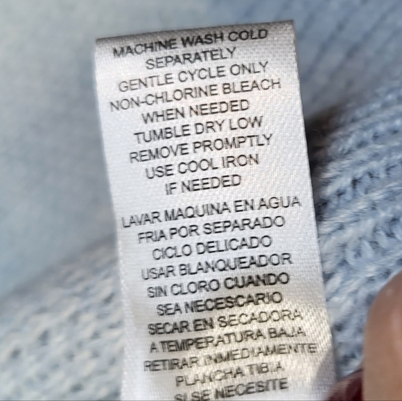 FCT Made with Love Med light blue Cardigan oversized - Picture 5 of 10